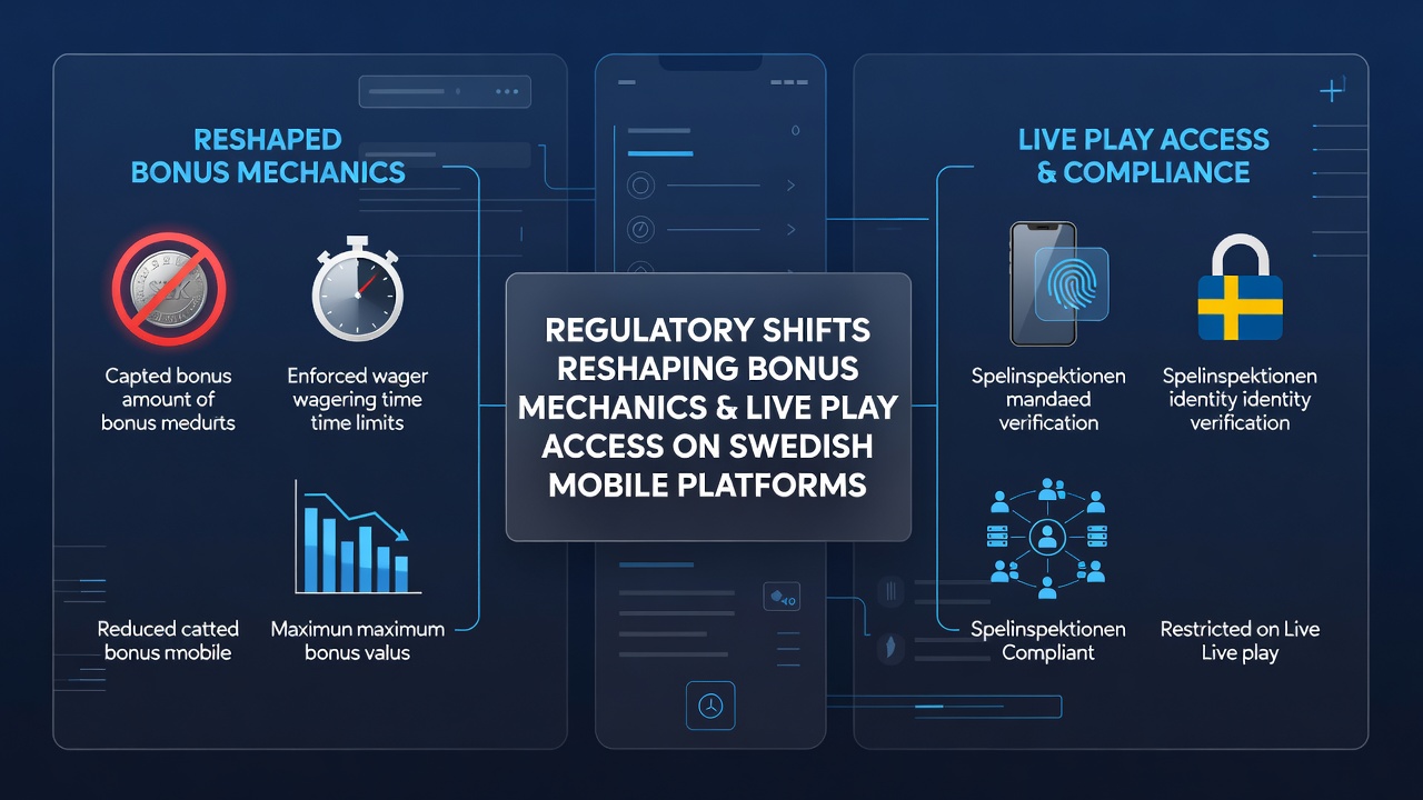 Live dealer game on a Swedish mobile casino app with regulatory compliance indicators
